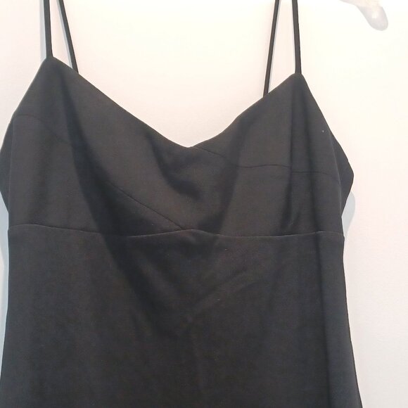BCBG Long black dress with straps - Picture 3 of 5
